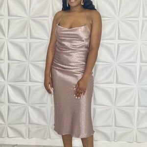 Elegant Satin Slip Dress